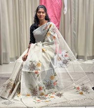 Floral Print With Embroidery Detailed Kota Saree | BLD564