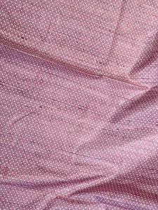 Printed Machine Embroidery Detailed Semi Tussar Saree | SVF162