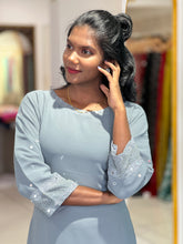 Embroidered Georgette Kurta | NI165