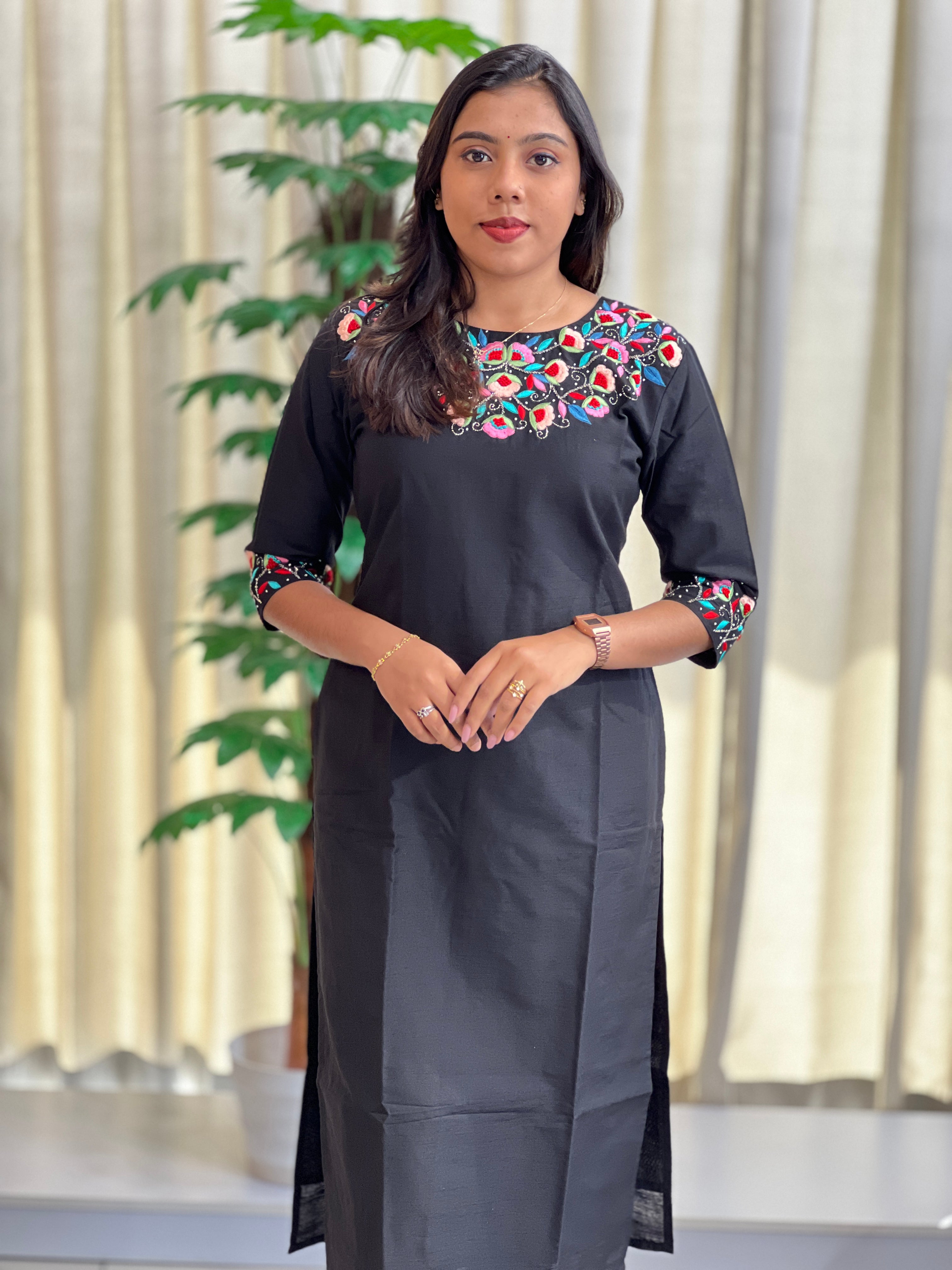 Raw Cotton Kurta | DNT956