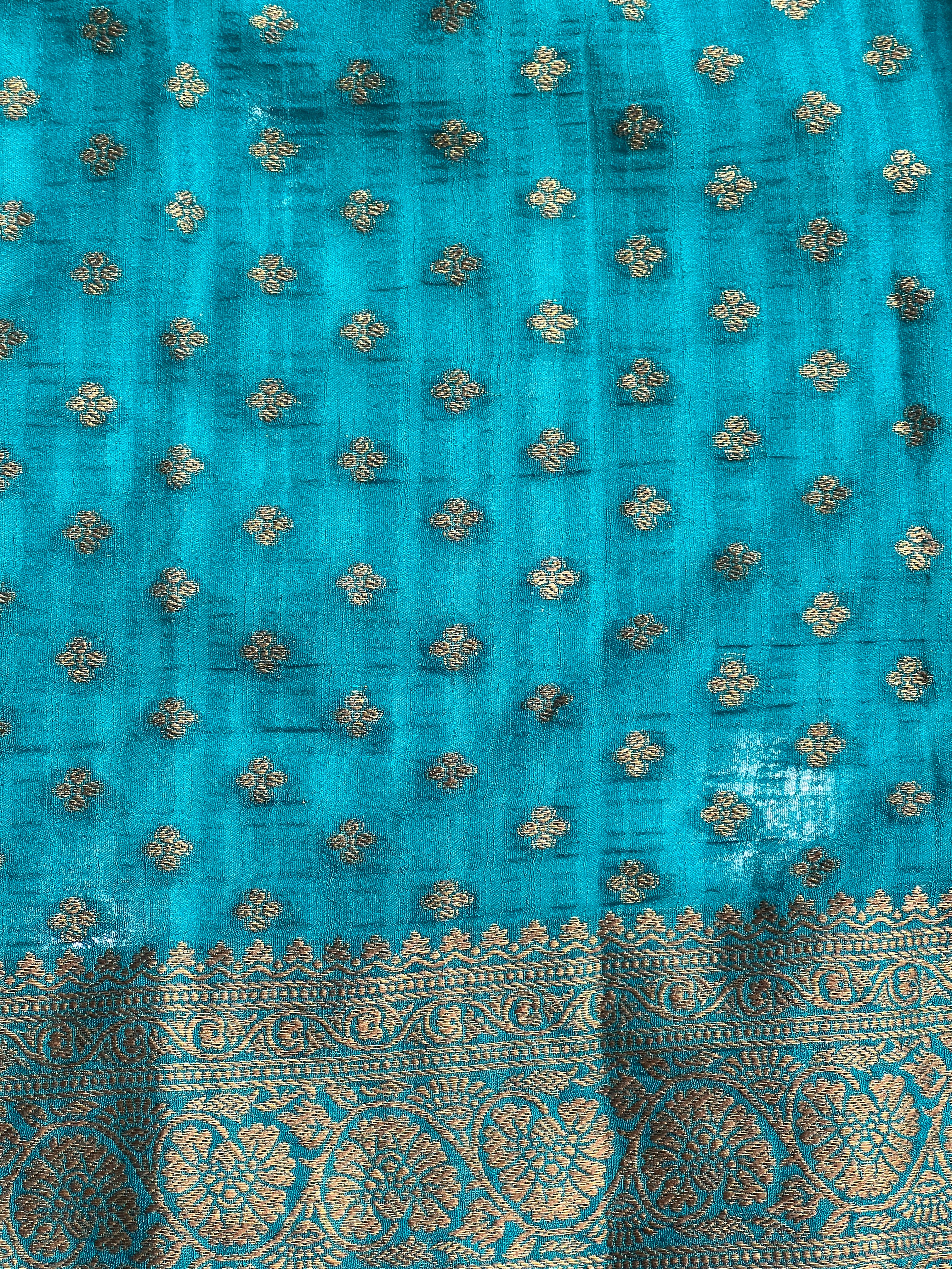 Thread & Zari Woven Tussar Banarasi Saree | YNG1113