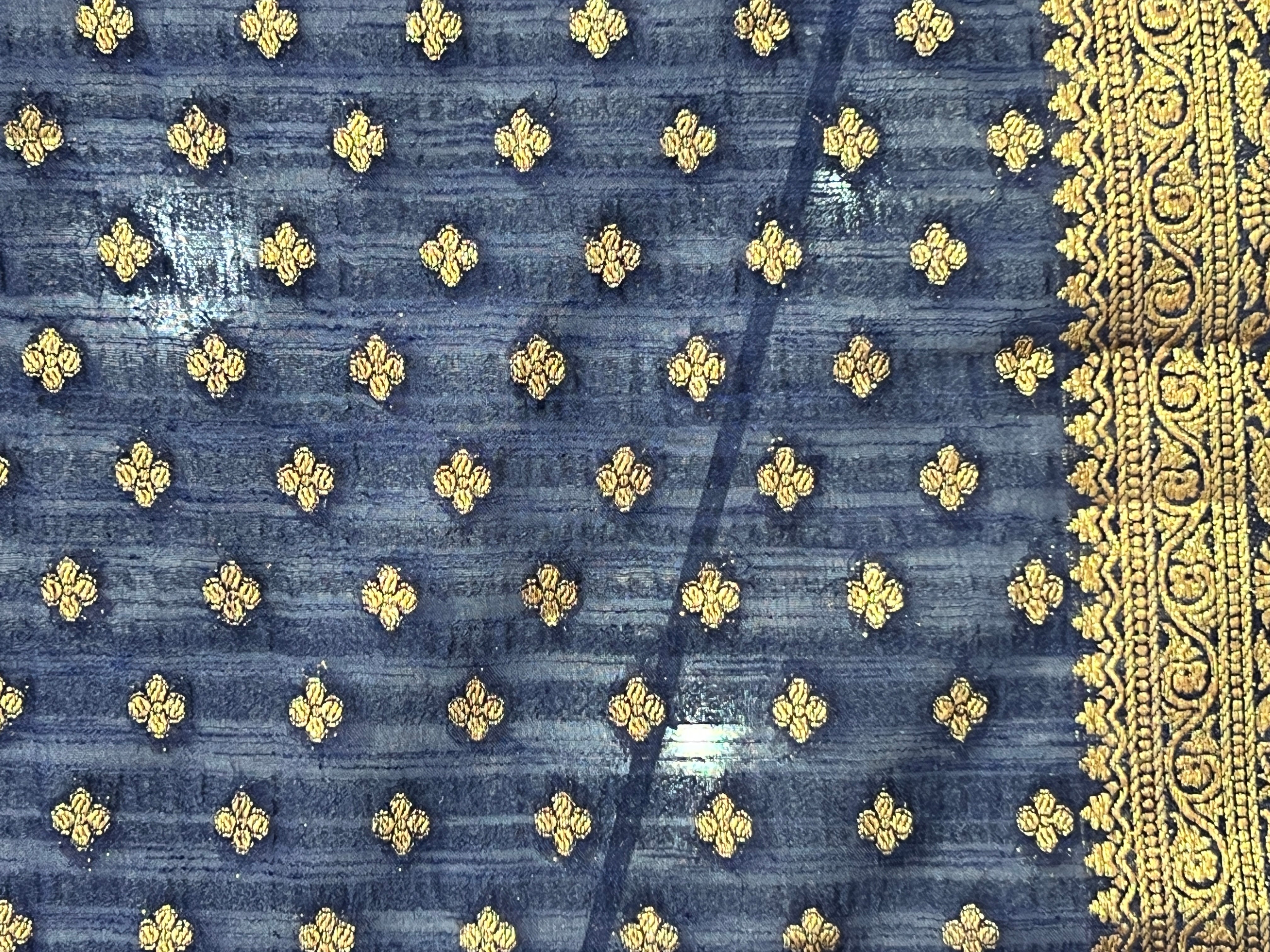 Thread & Zari Woven Tussar Banarasi Saree | YNG1119