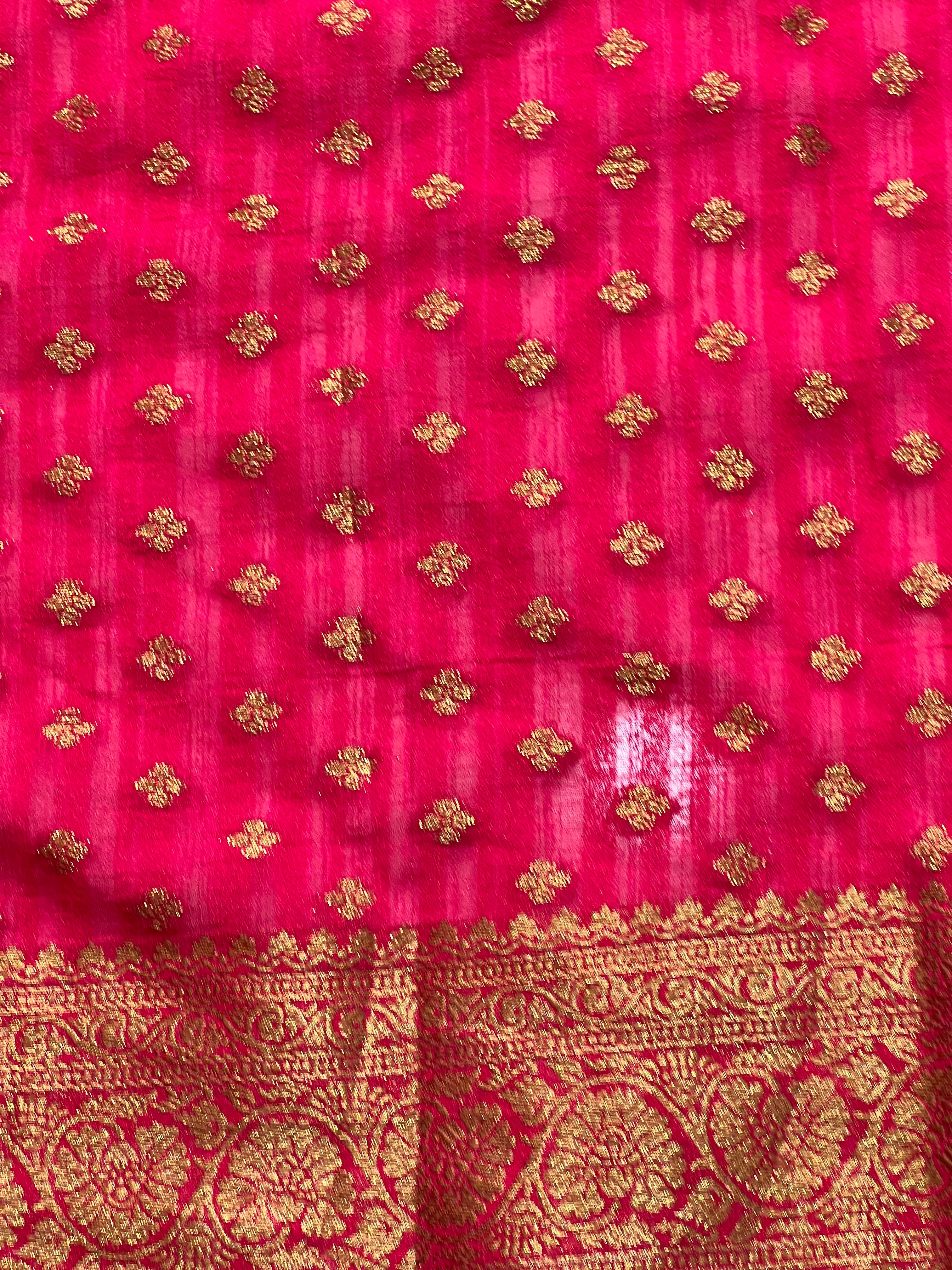 Thread & Zari Woven Tussar Banarasi Saree | YNG1116