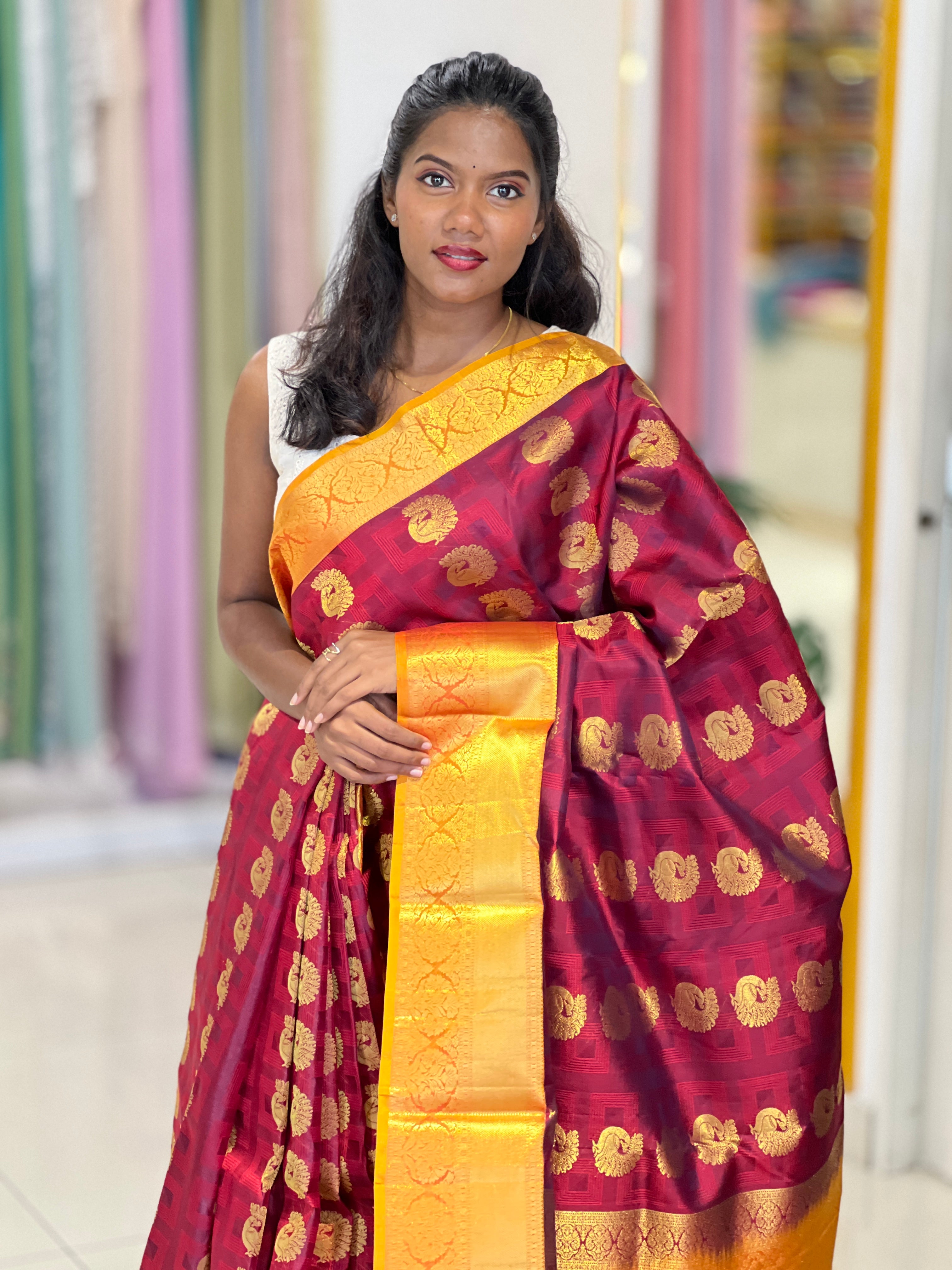 Traditional Soft Silk Saree | RNS104
