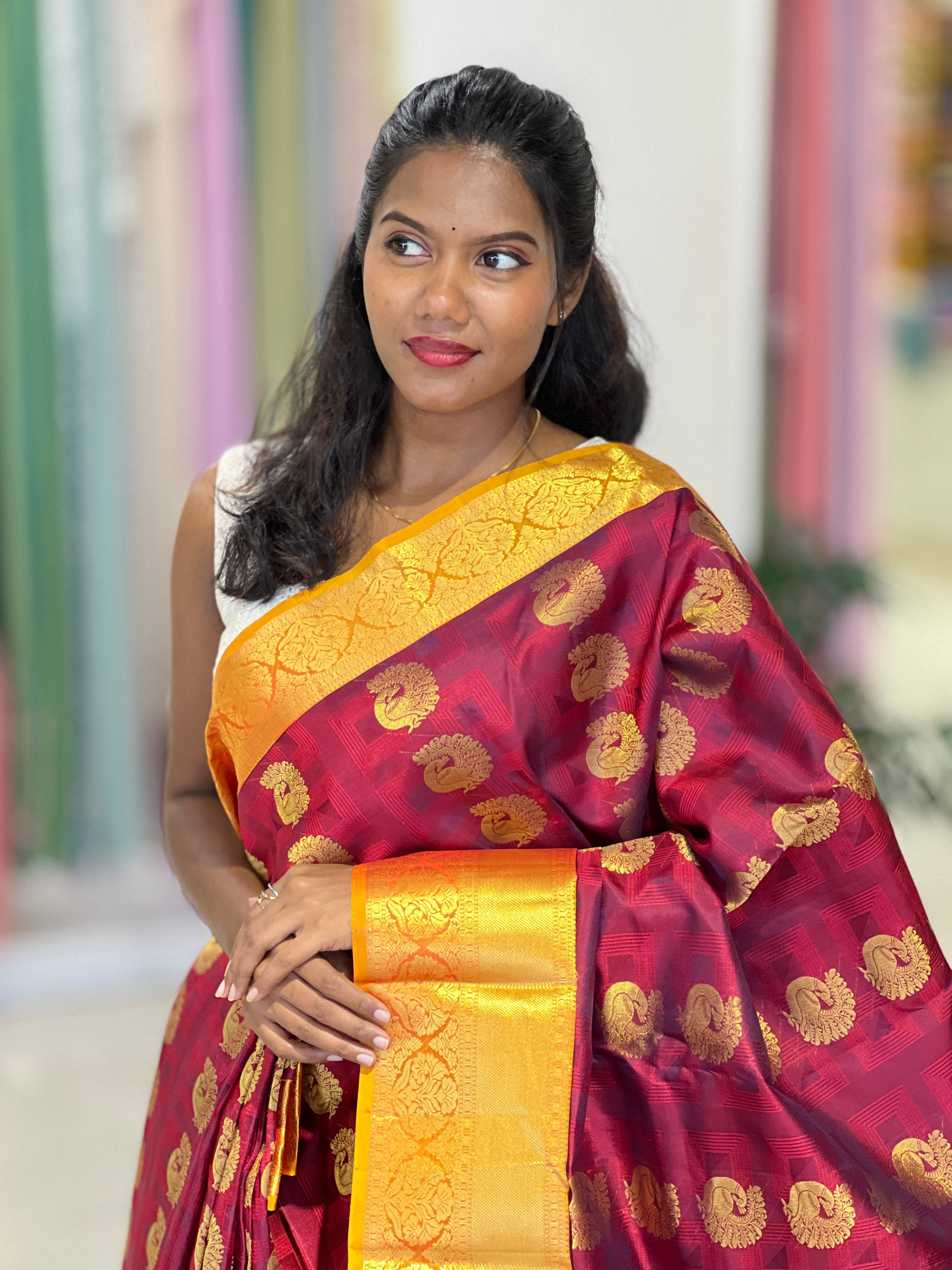 Traditional Soft Silk Saree | RNS104