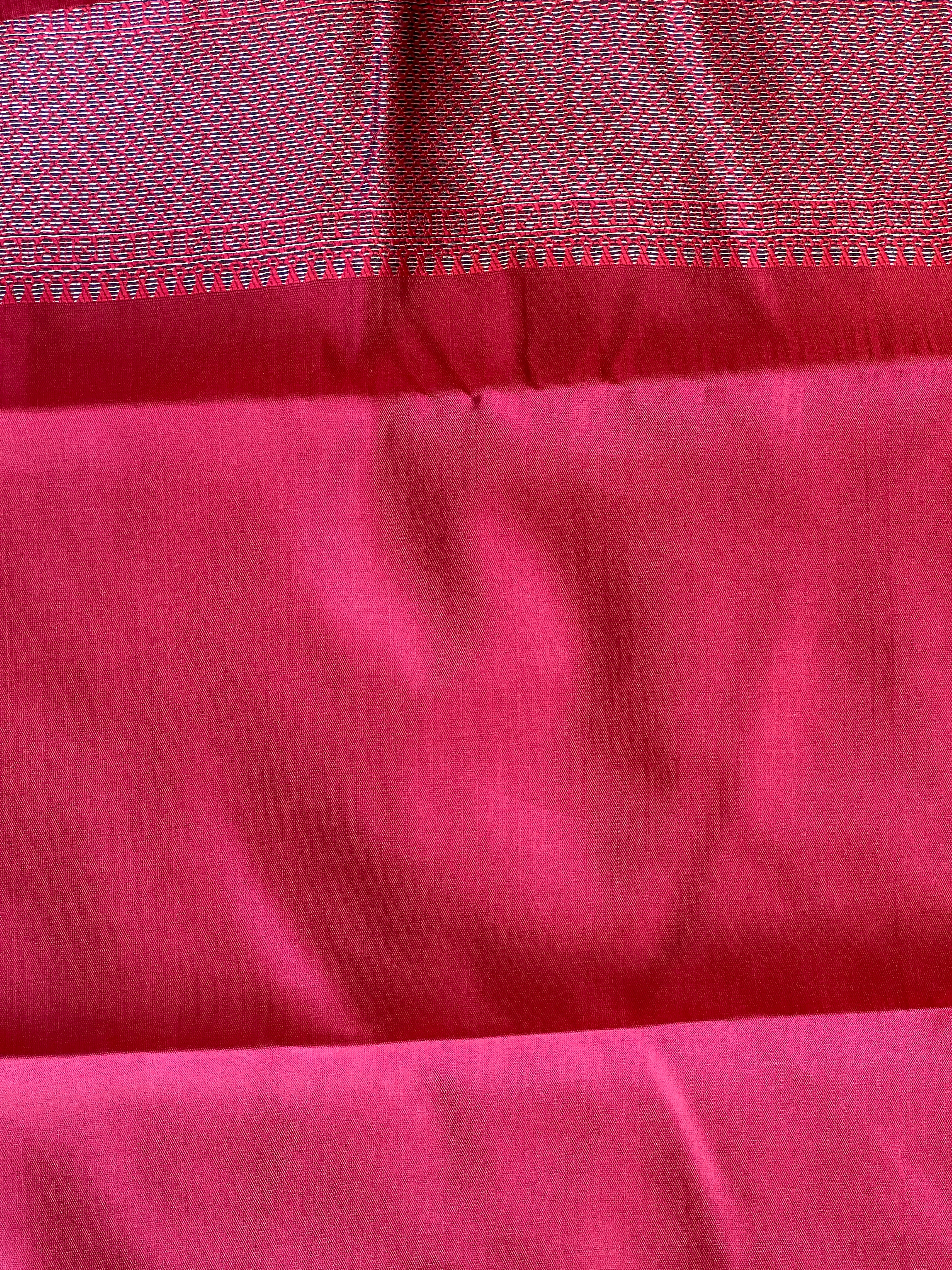Zari Weaved Butta Detailed Semi Silk Saree | KAC218