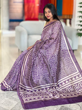 Printed Chanderi Saree | LP137