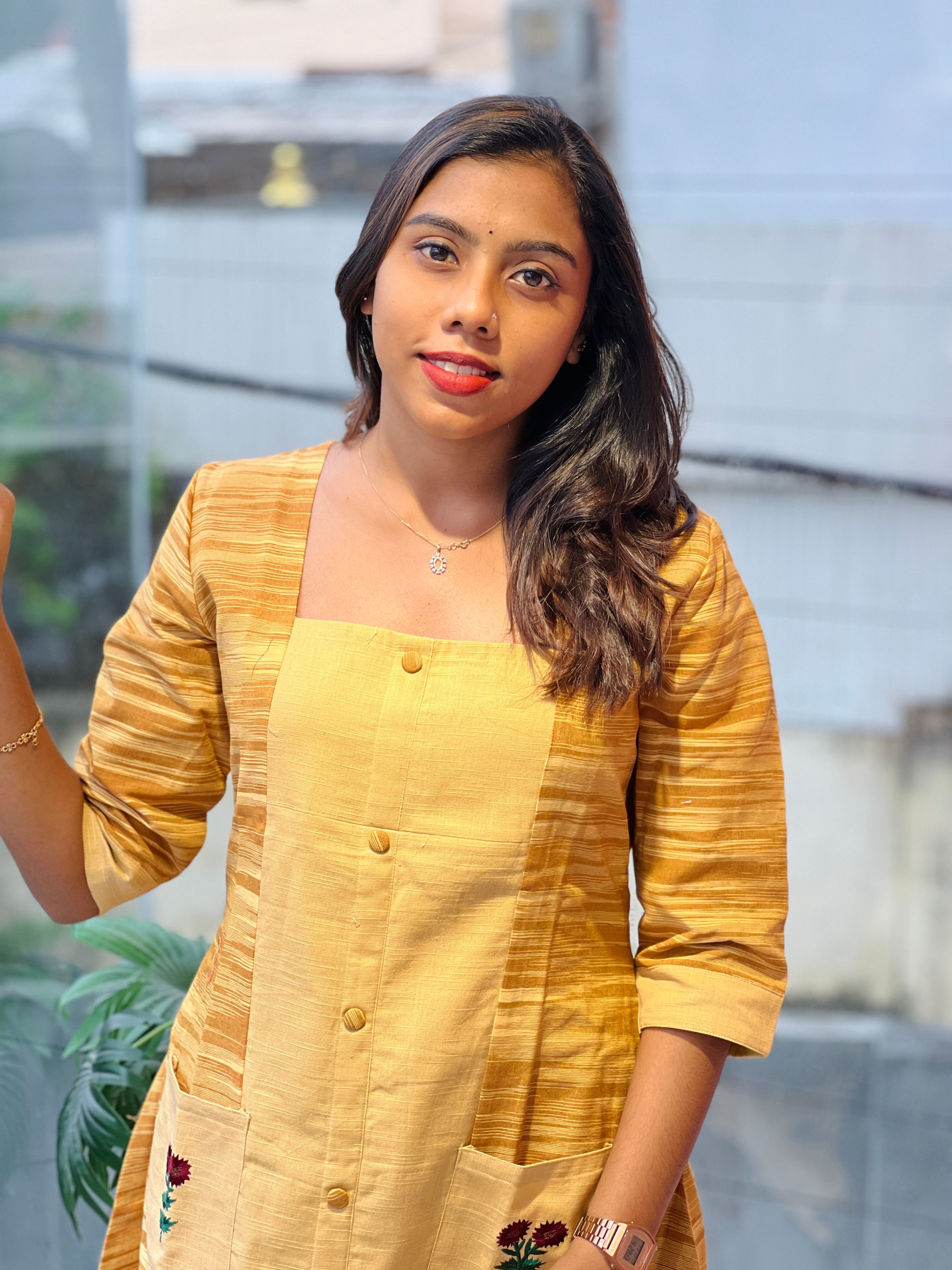 A-Line Cotton Kurta | DNT877