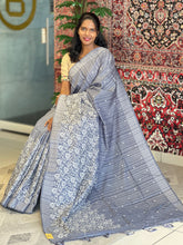 Machine Embroidery Lucknowi Inspired Tussar Finish | SUN421