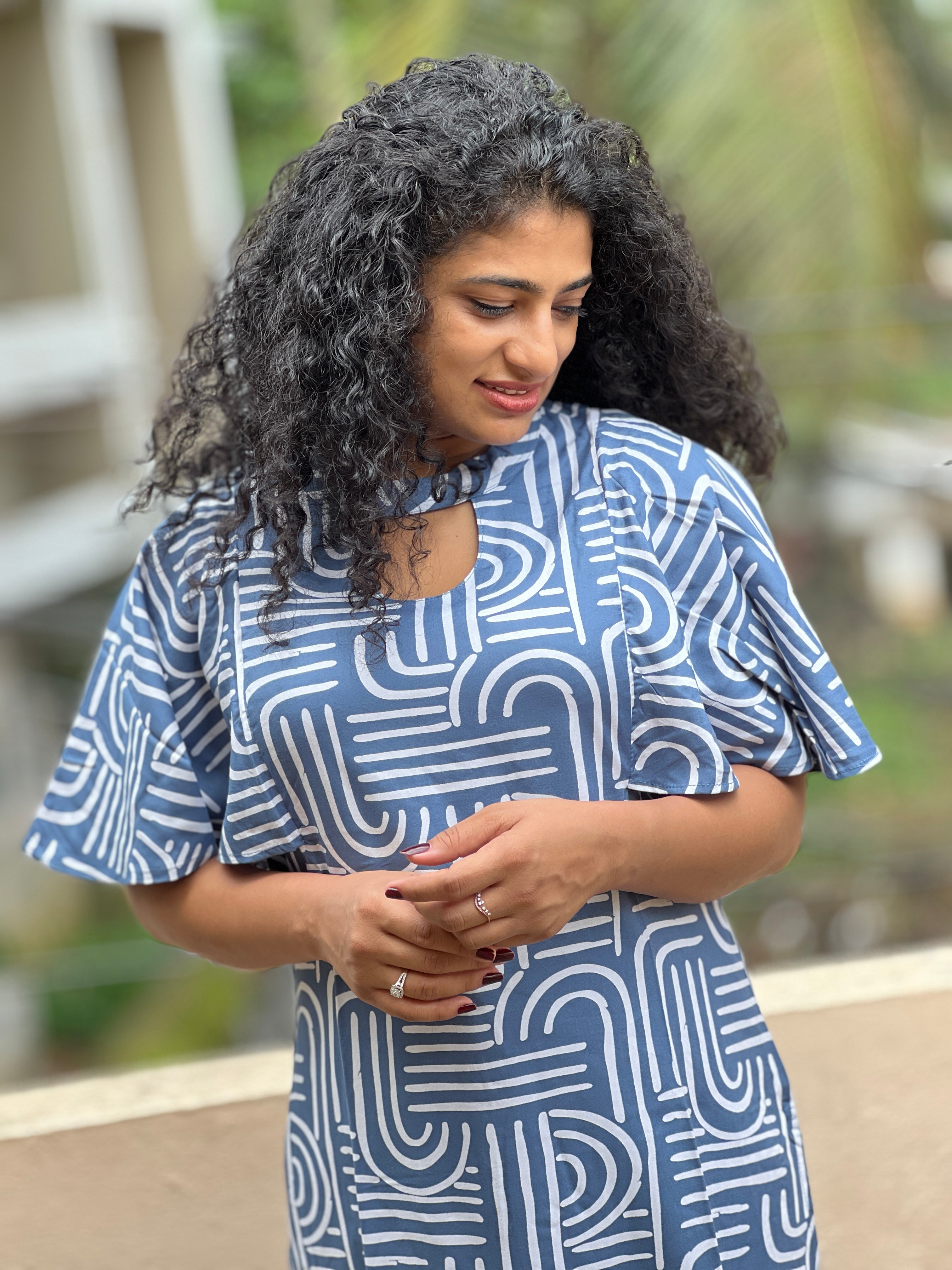 Printed Rayon Kurta Set | NCF161