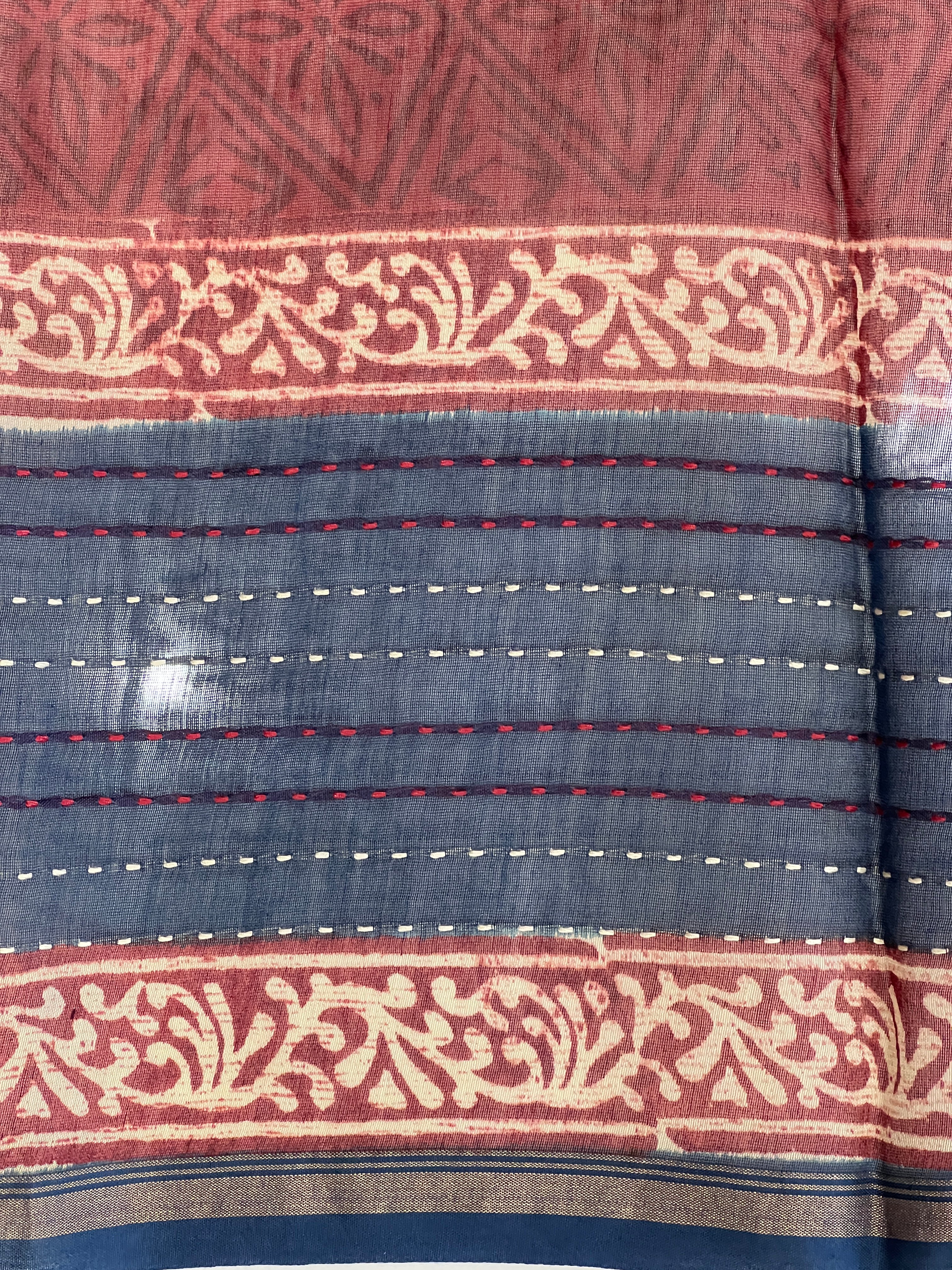 Digital Printed Chanderi Silk Saree | RGD805