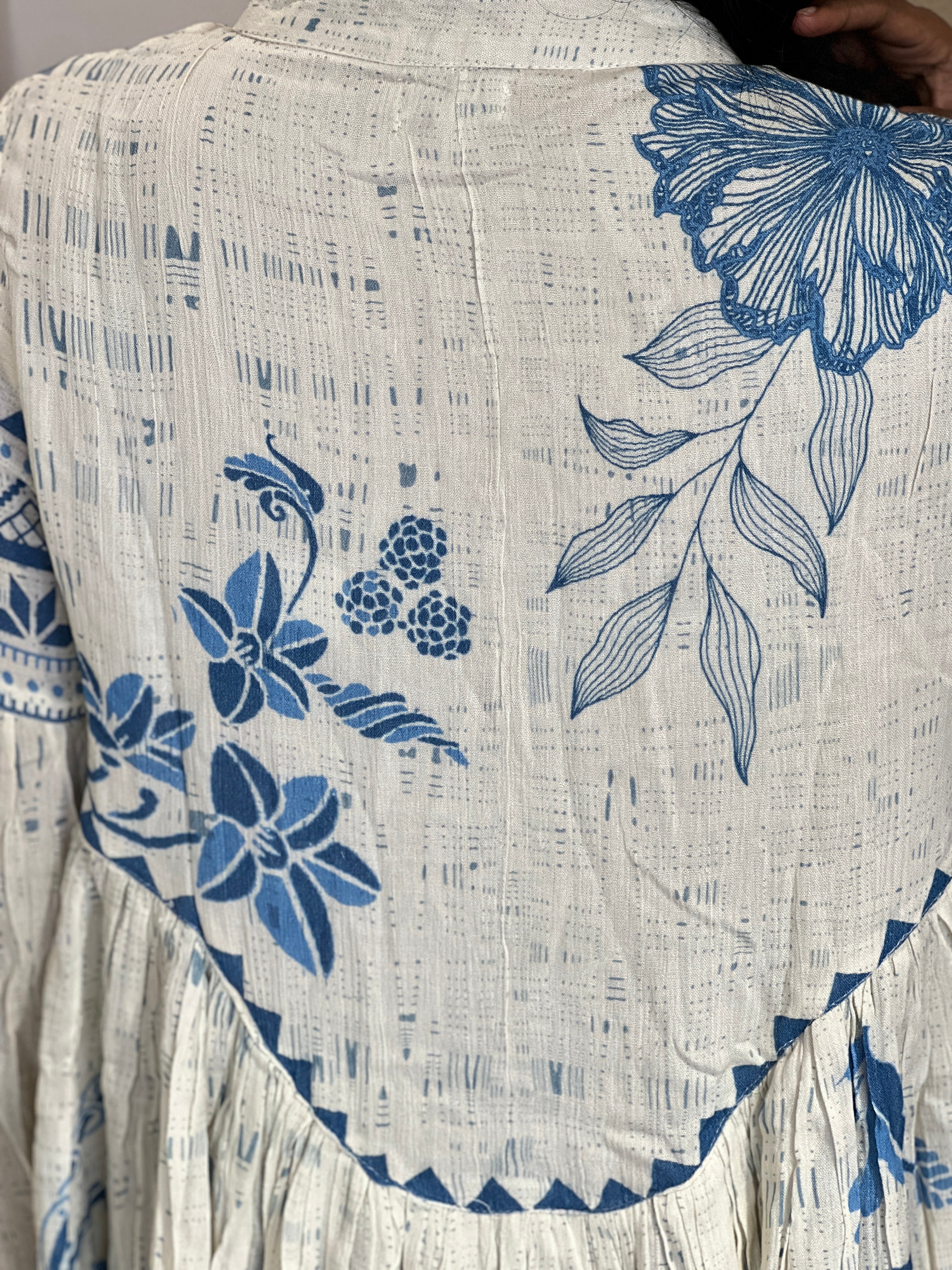Floral Printed Short Kurta | AOR108