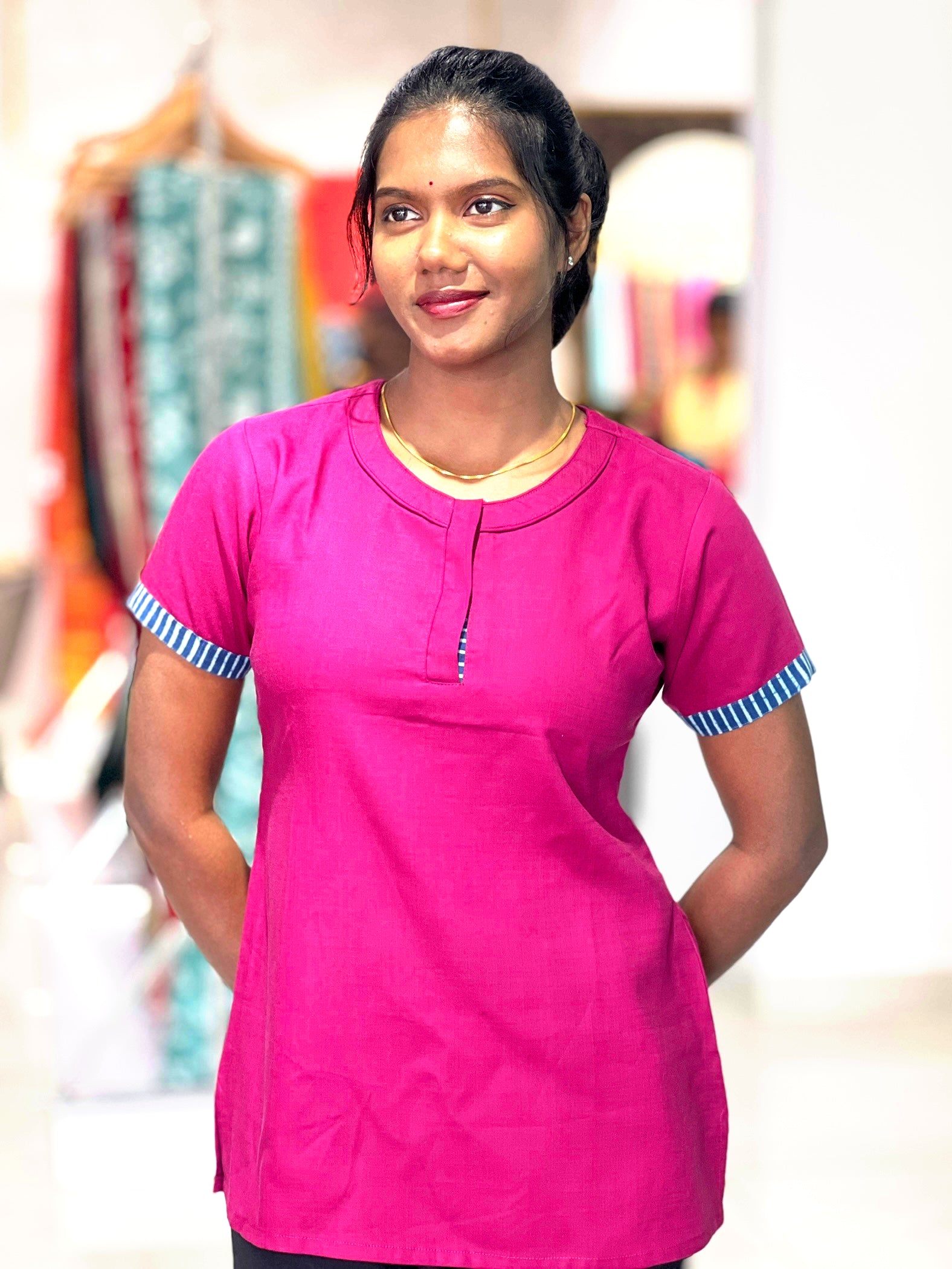 Cotton Short Kurta | JY498