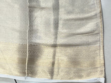 Floral Jaal Pattern Tissue Saree | HT153