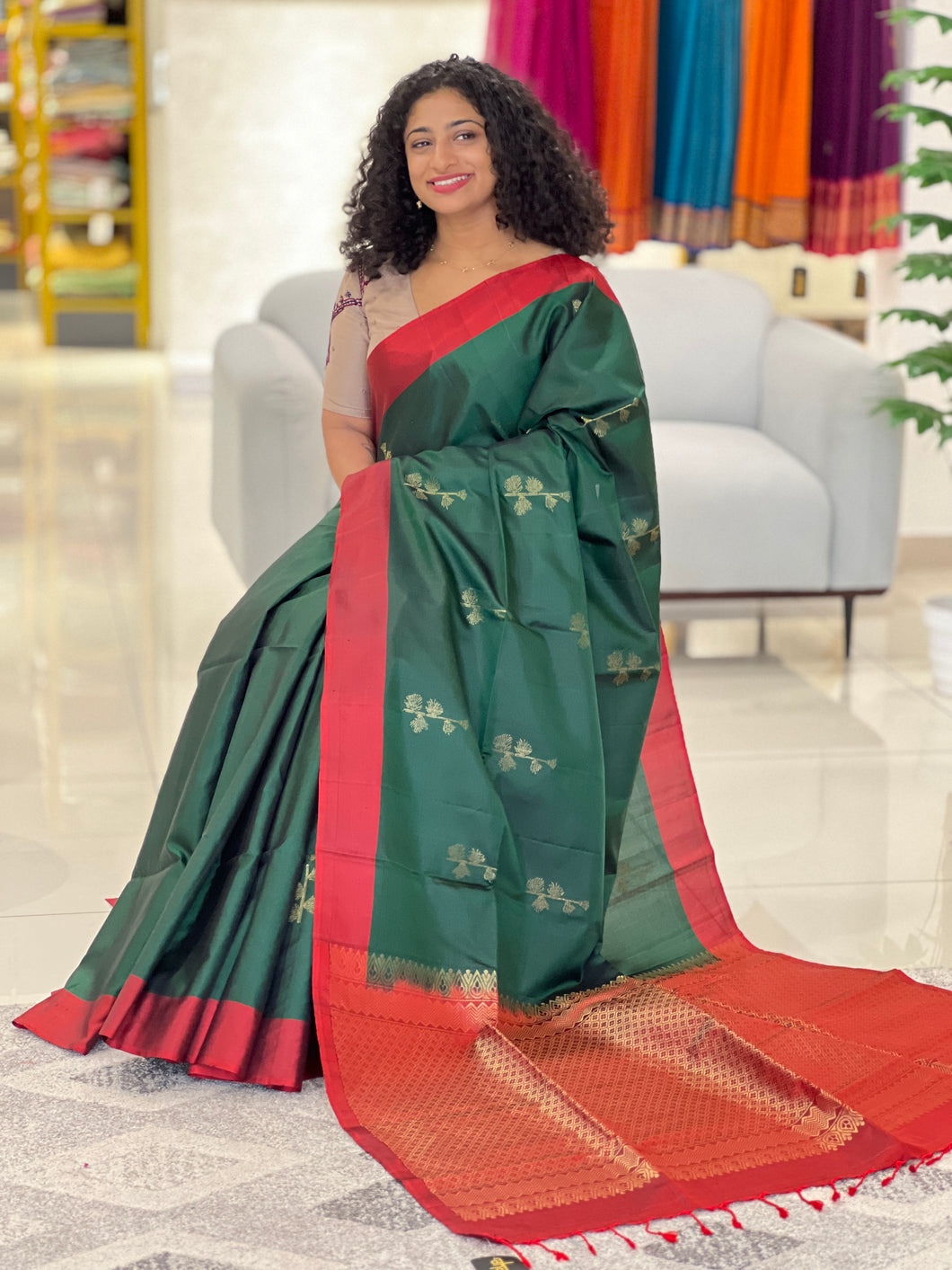 Soft Silk Kanchipuram Saree | TT196