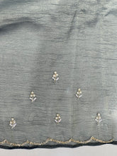 Cut Beads & Sequence Detailed Shimmer Organza Saree | SBP964