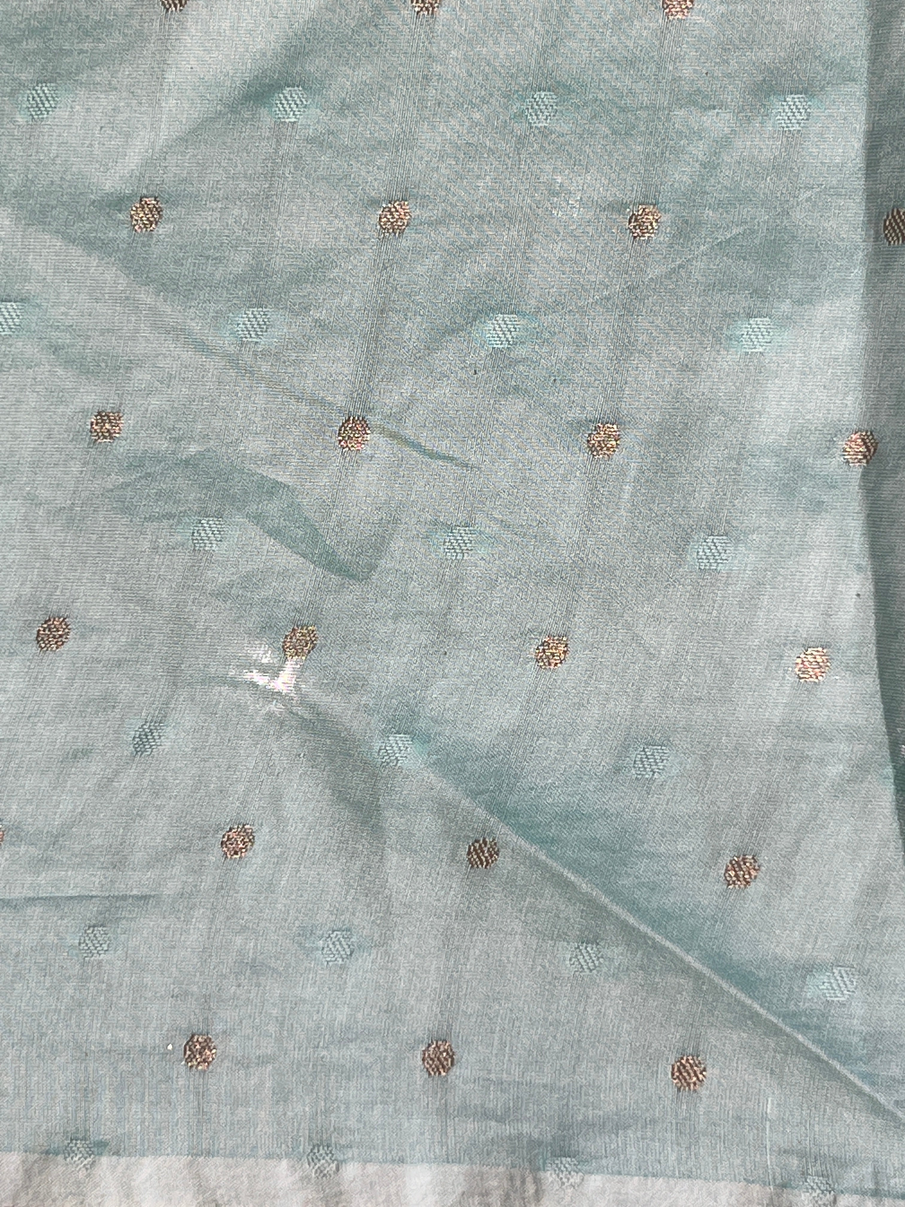 Printed Semi Tussar Saree | SSN442