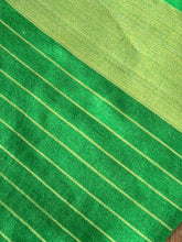 Zari Check Patterned Linen Saree | SK445