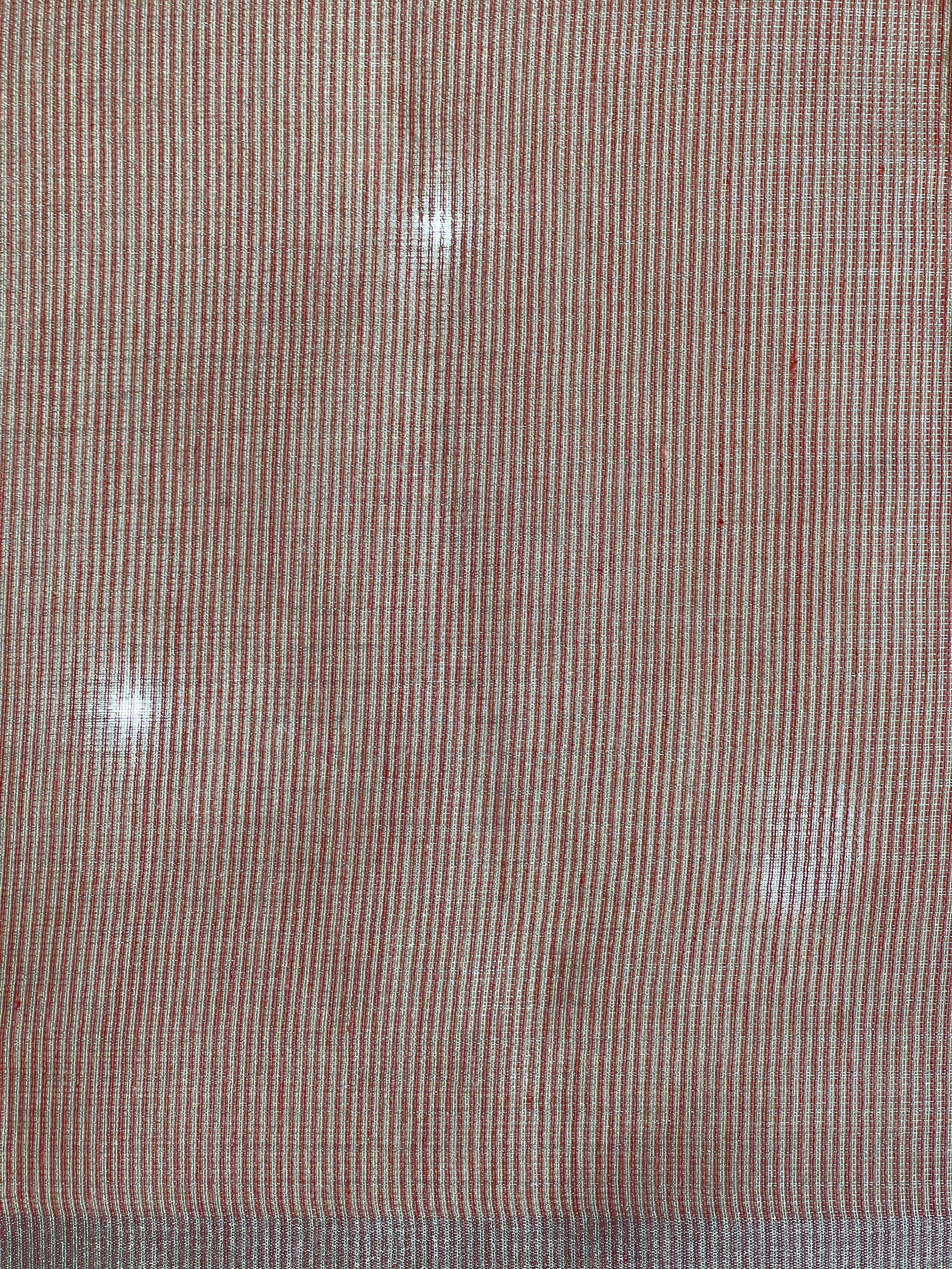 Floral Machine Embroidery Detailed Tissue Saree | TOT159