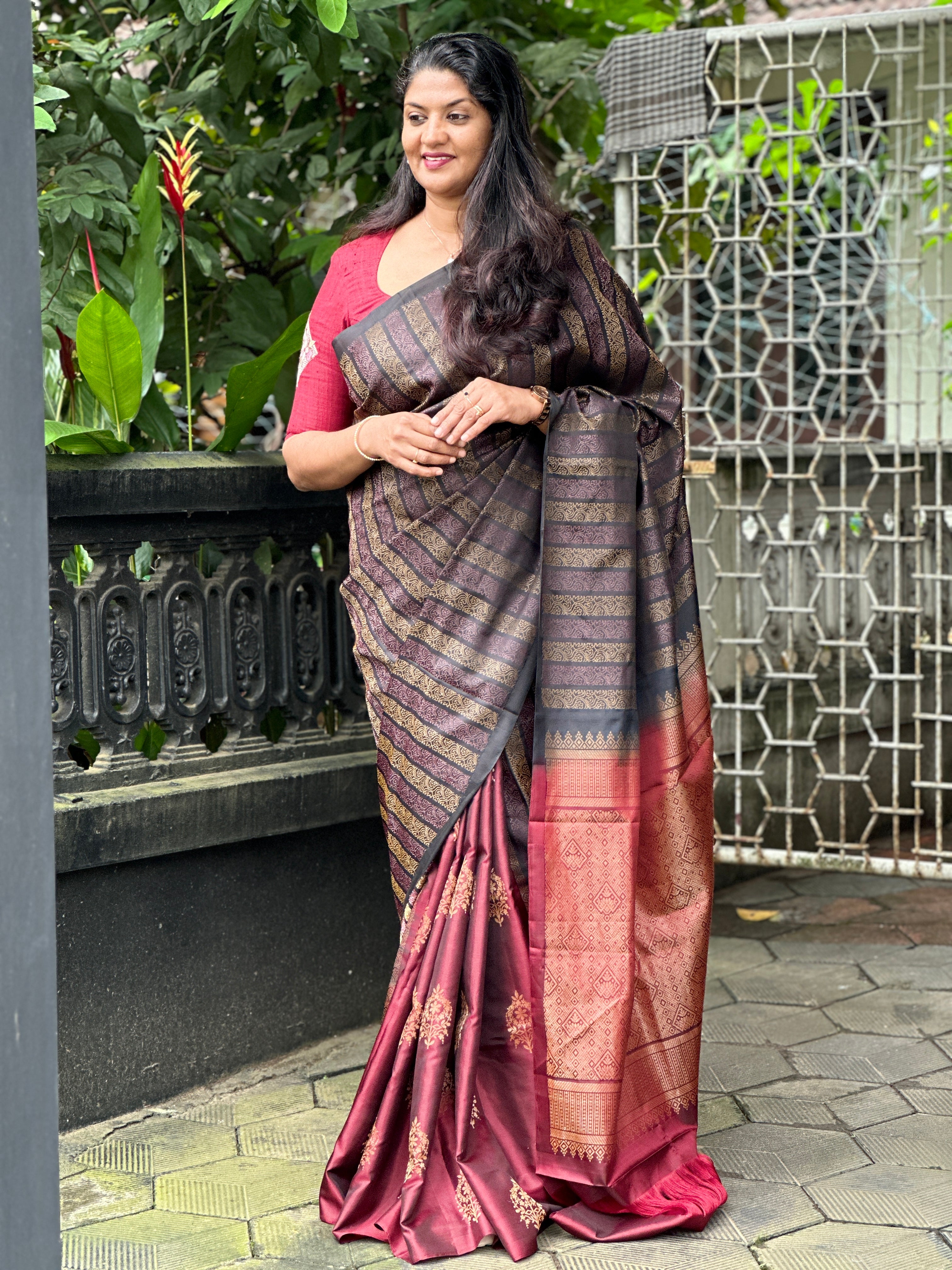 Zari Weaved Soft Silk Kanchipuram Saree | TT227