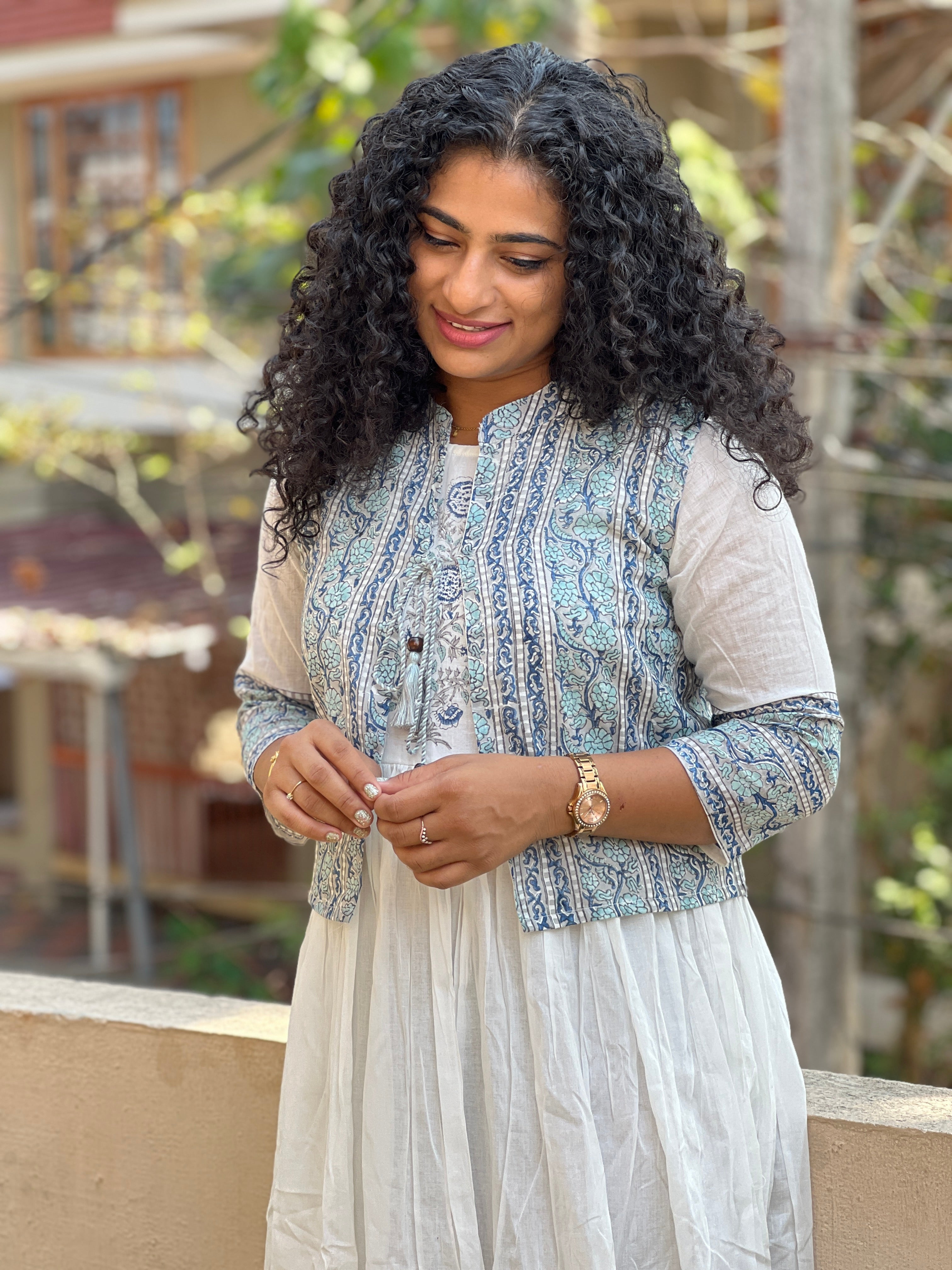 Block Printed Cotton Kurta | ACR111