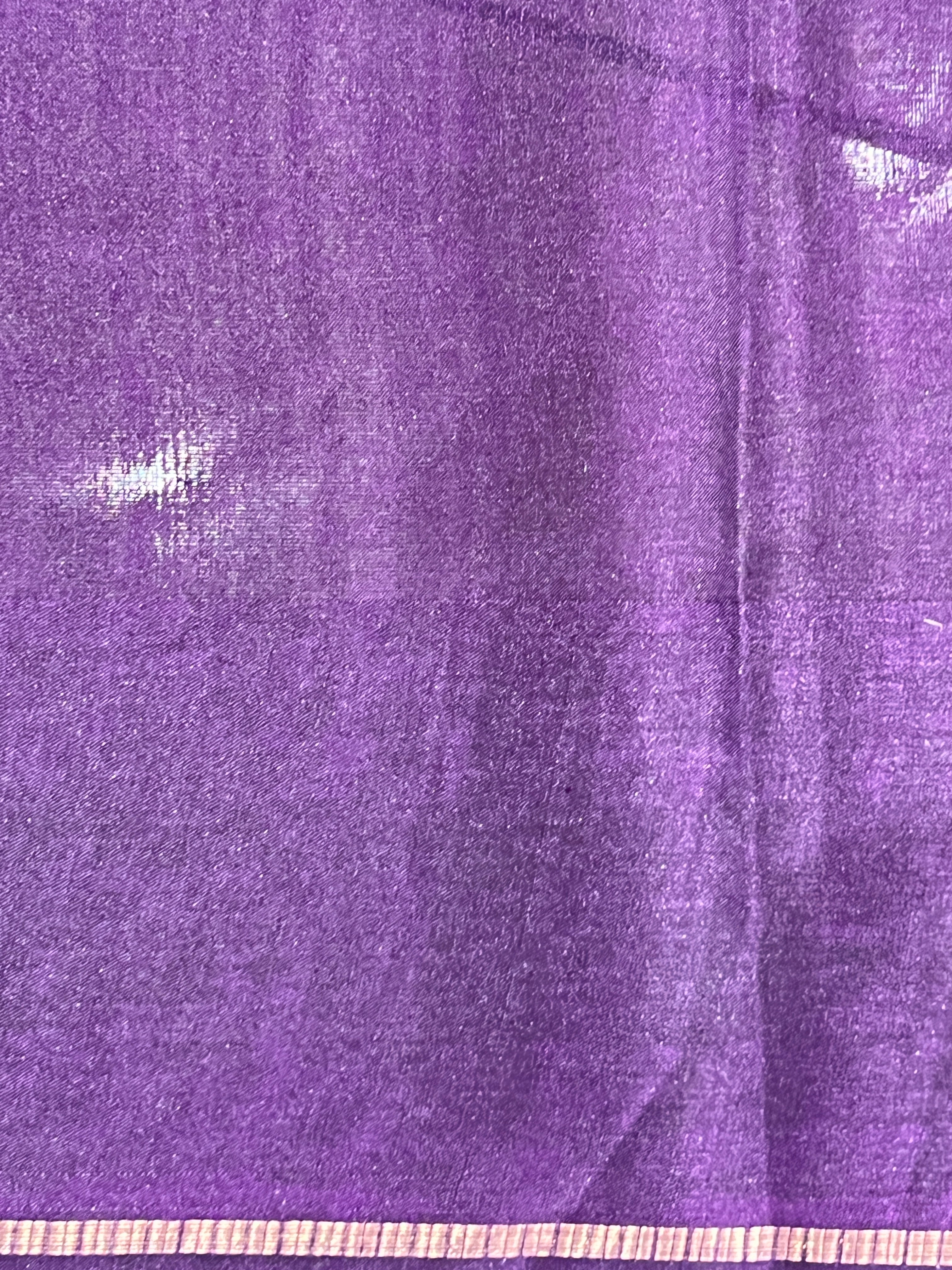 Check Weaving Floral Patterned Semi Tussar Saree | SUN745