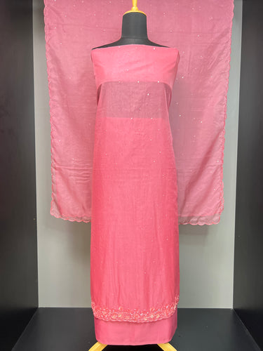 Hand Worked Sequence Detailed Organza Salwar Set | SBP932