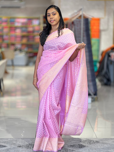 Banarasi Pattern Organza Saree | JCL632