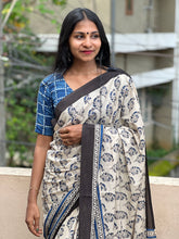 Floral Printed Cotton Saree | JKL191