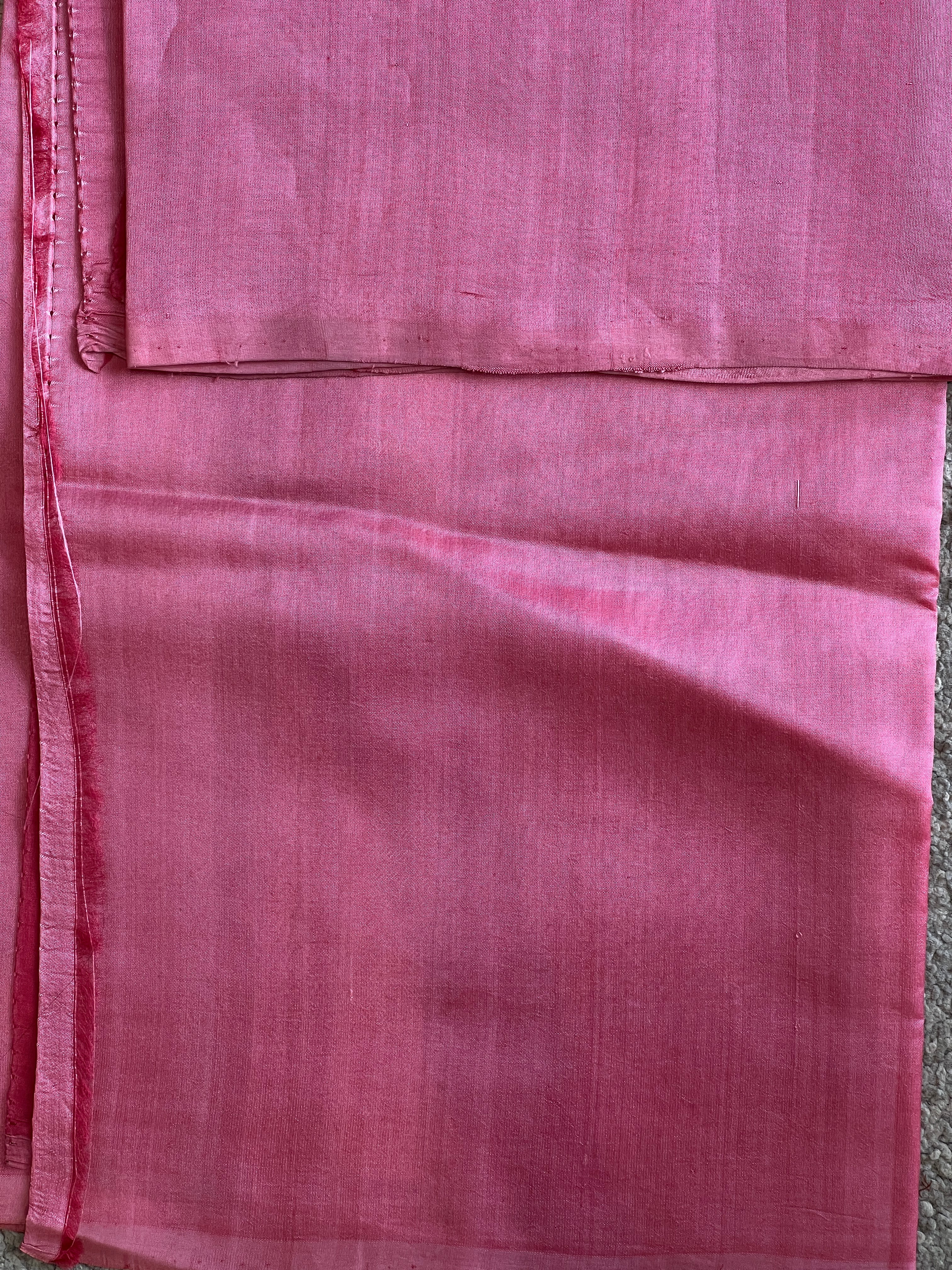 Silver Zari Weaved Organza Saree | FC177