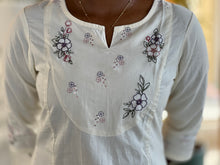 Machine Embroidered Cotton Kurta | TAL132