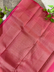 Golden Zari Woven Kanchipuram Saree | HH189