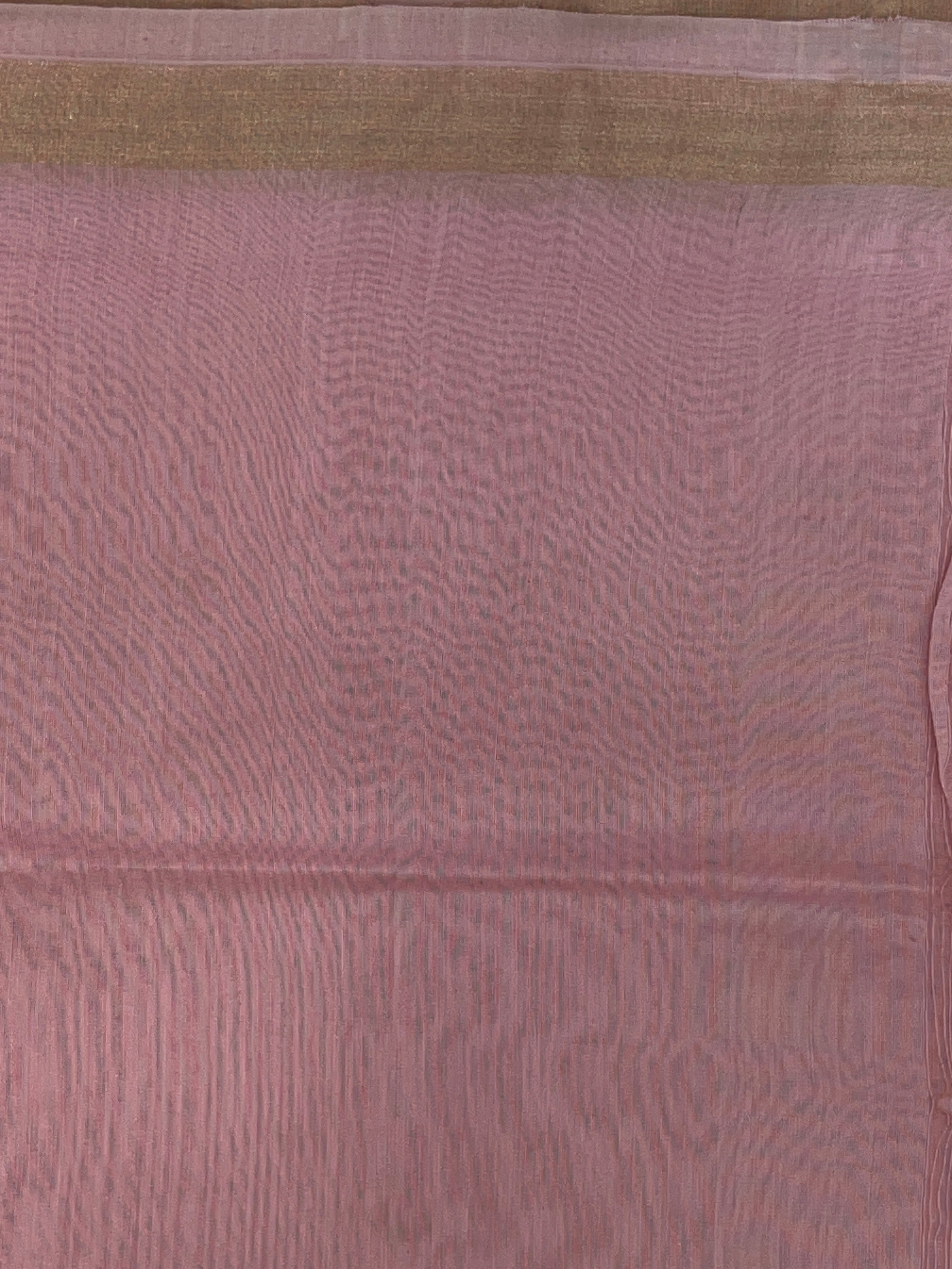Golden Zari Stripe Weaving Patterned Organza Saree | FC178
