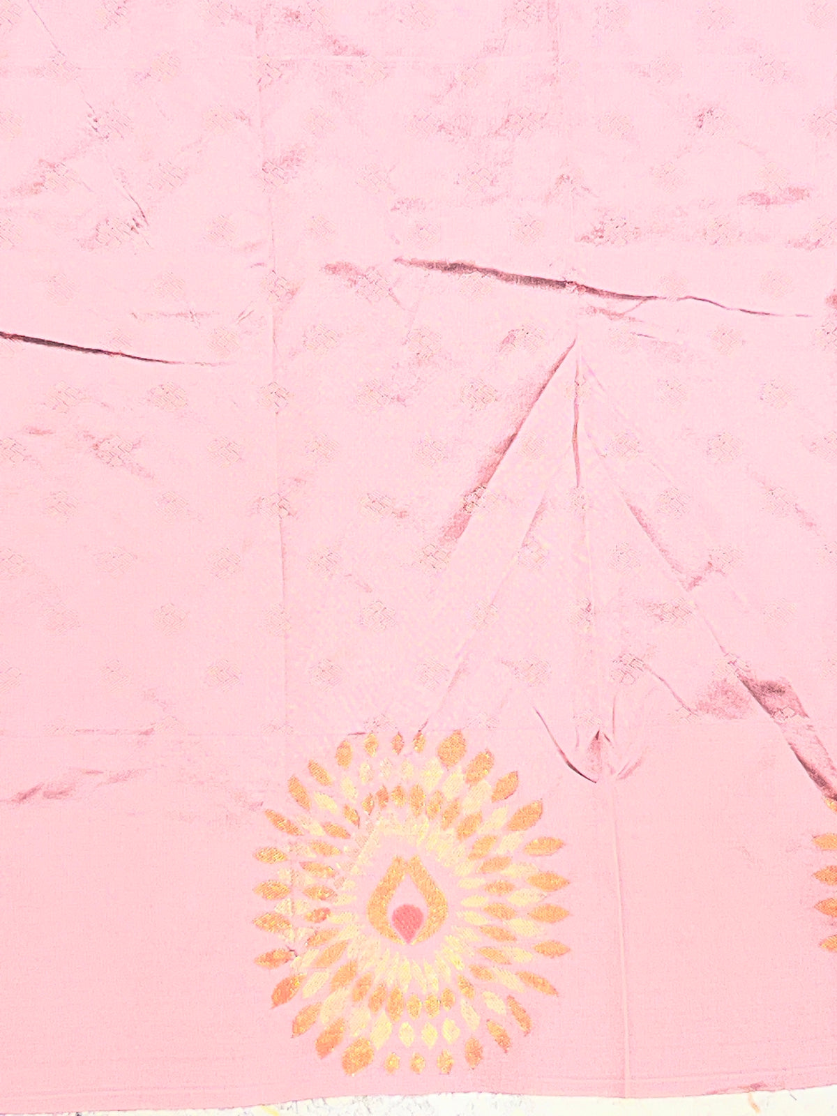 Floral Motifs Semi Silk Saree | AHD1926