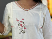 Machine Embroidered Cotton Kurta | TAL126