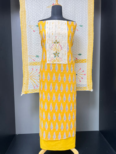 Block Printed Cotton Salwar Set  | SW2124