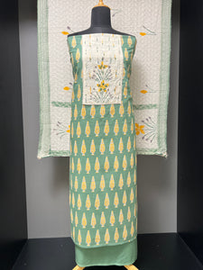 Block Printed Cotton  Salwar Set | SW2122