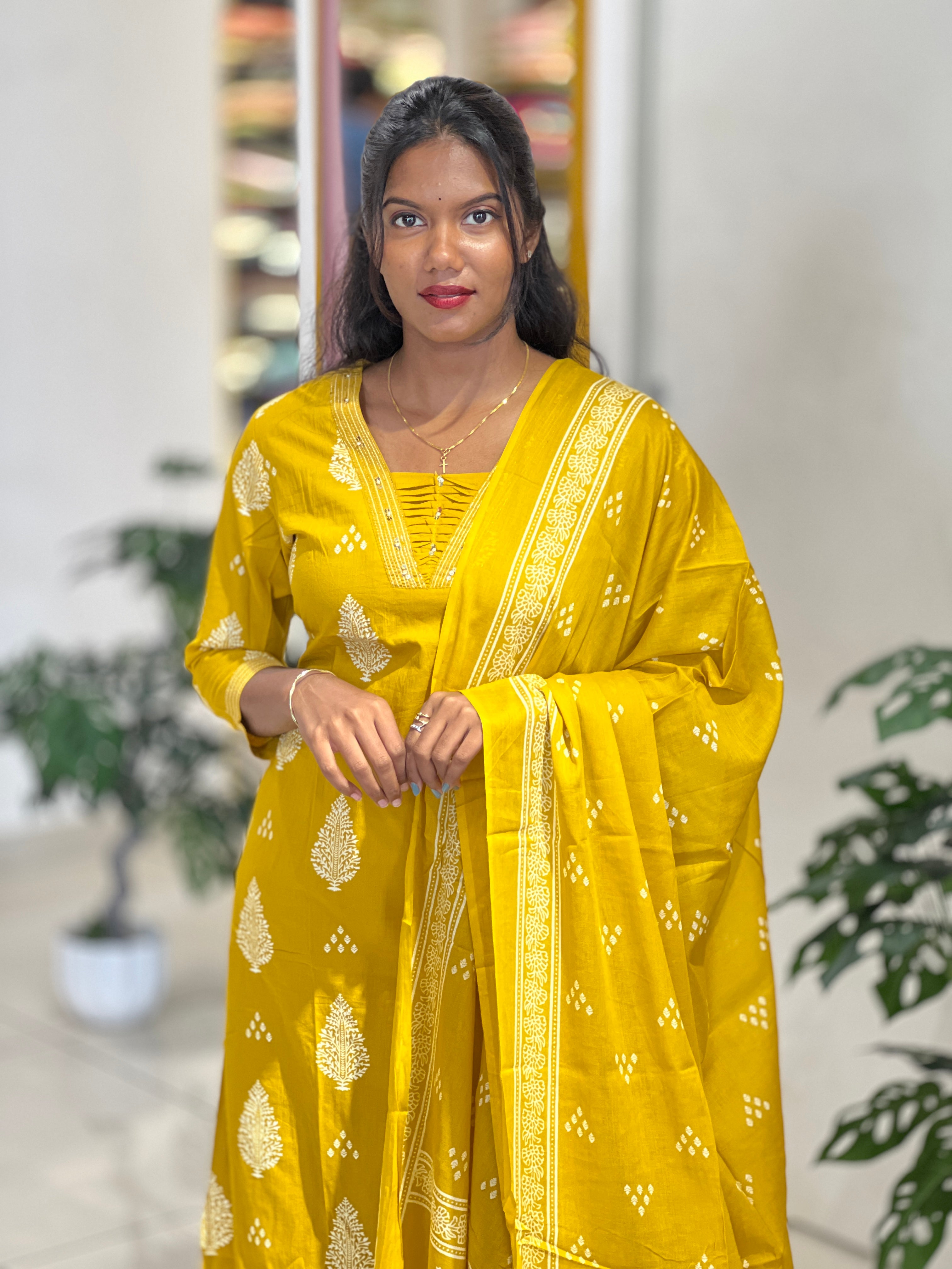 Printed Cotton Kurta Set | SRF187