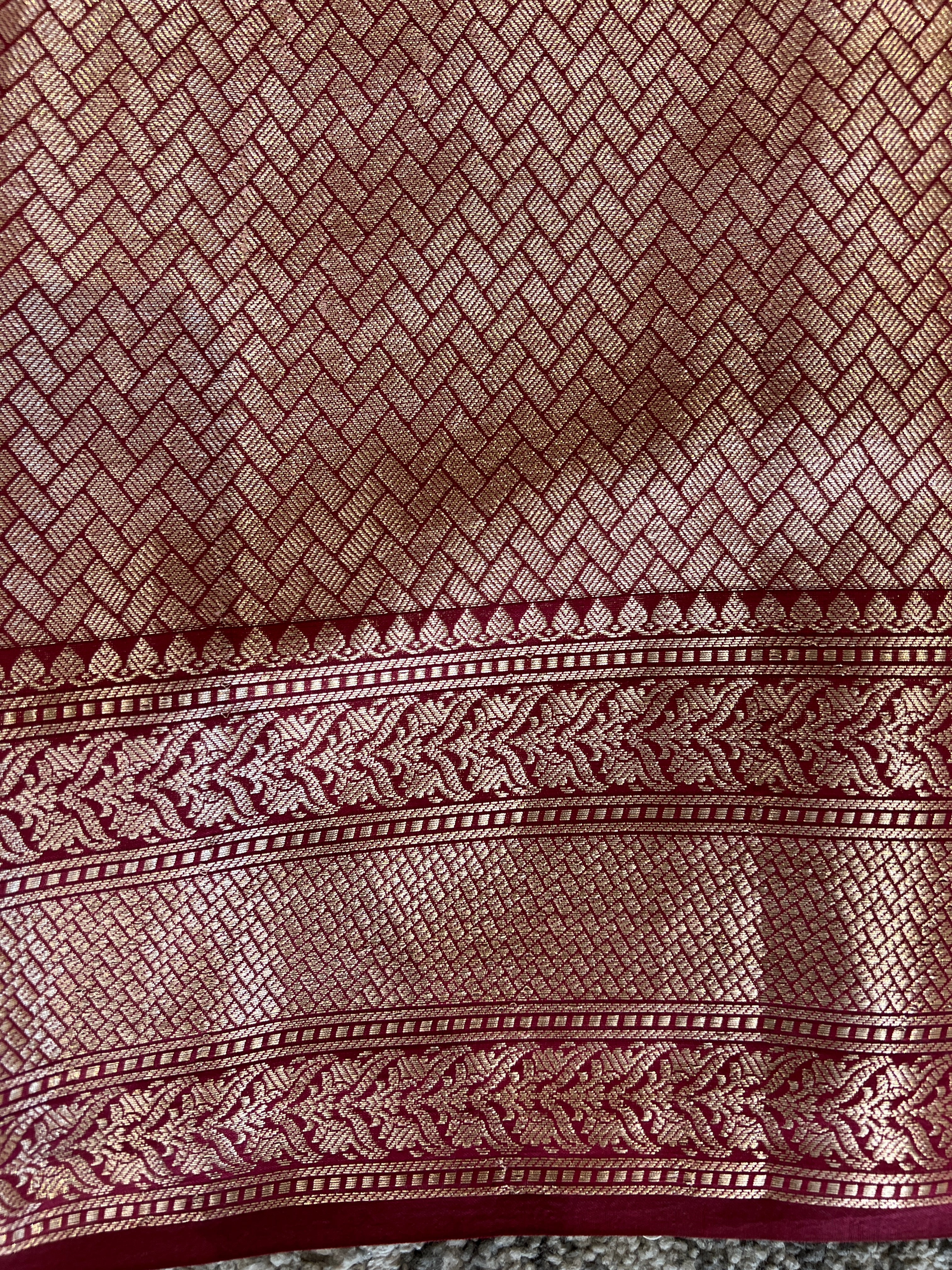 Banarasi Weaving Buta Pattern Chiniya Silk Saree | JCL516
