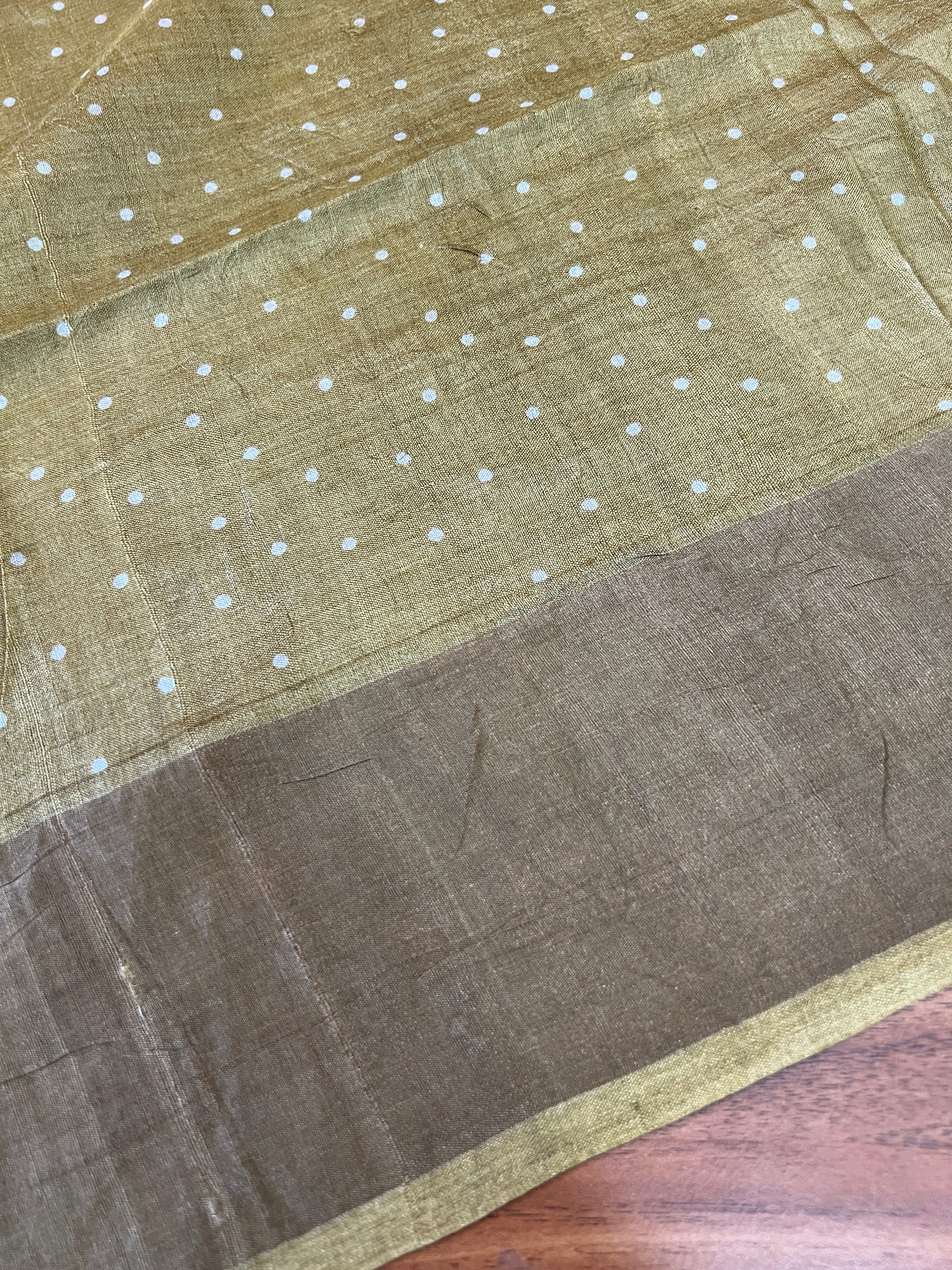 Printed Soft Tussar Saree | RGD212