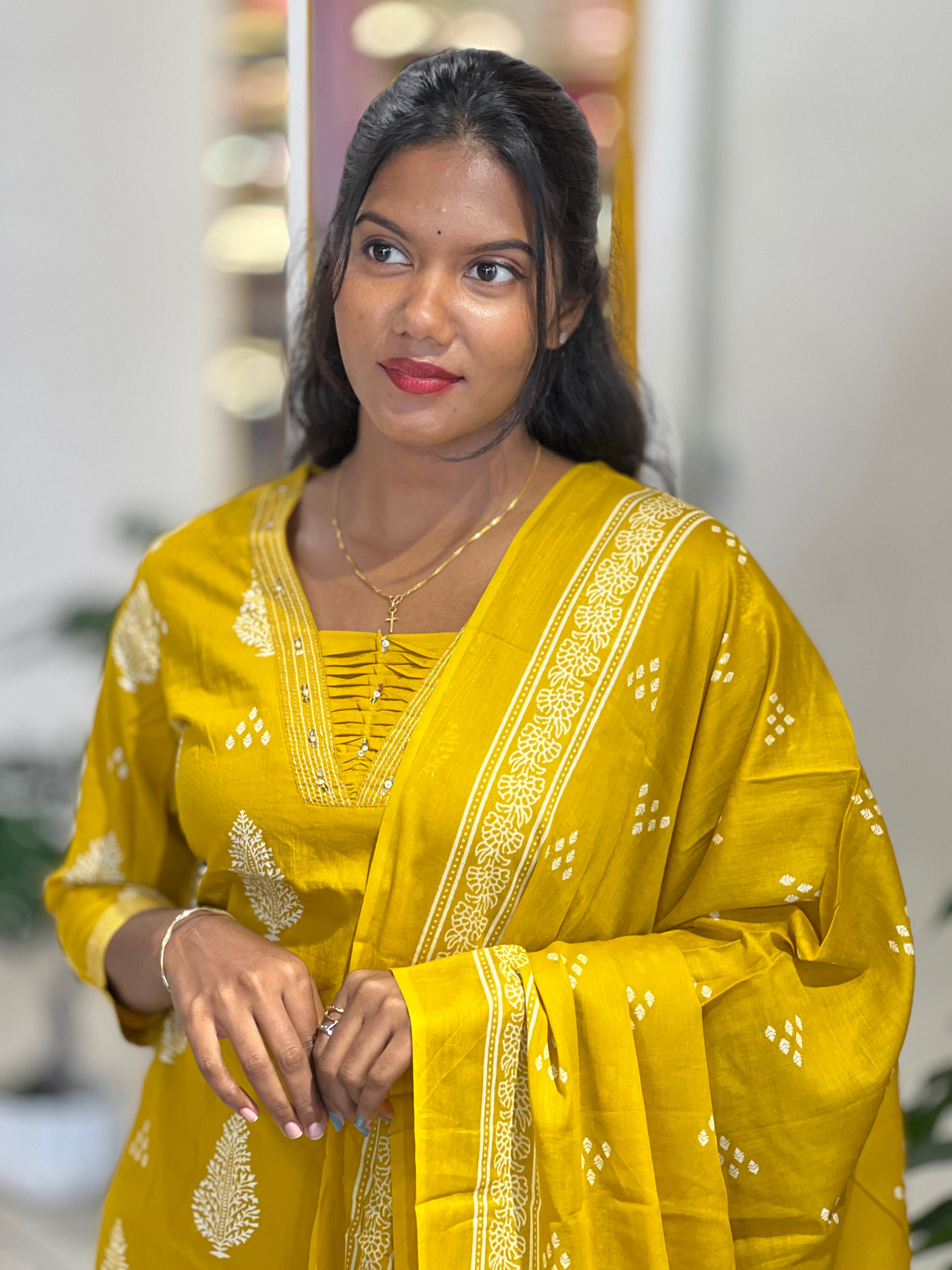 Printed Cotton Kurta Set | SRF187