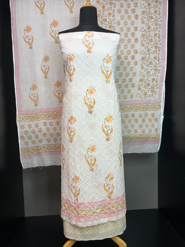 Block Printed Cotton Salwar Set |  SW2100