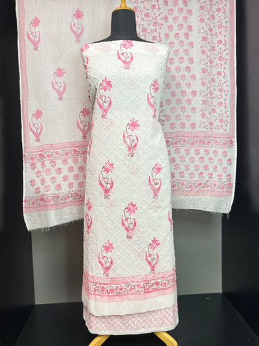 Block Printed Cotton Salwar Set |  SW2098