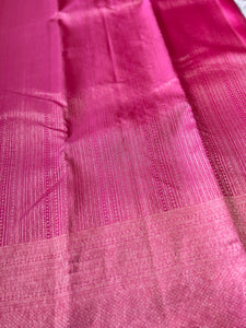 Golden Zari Woven Kanchipuram Saree | HH187