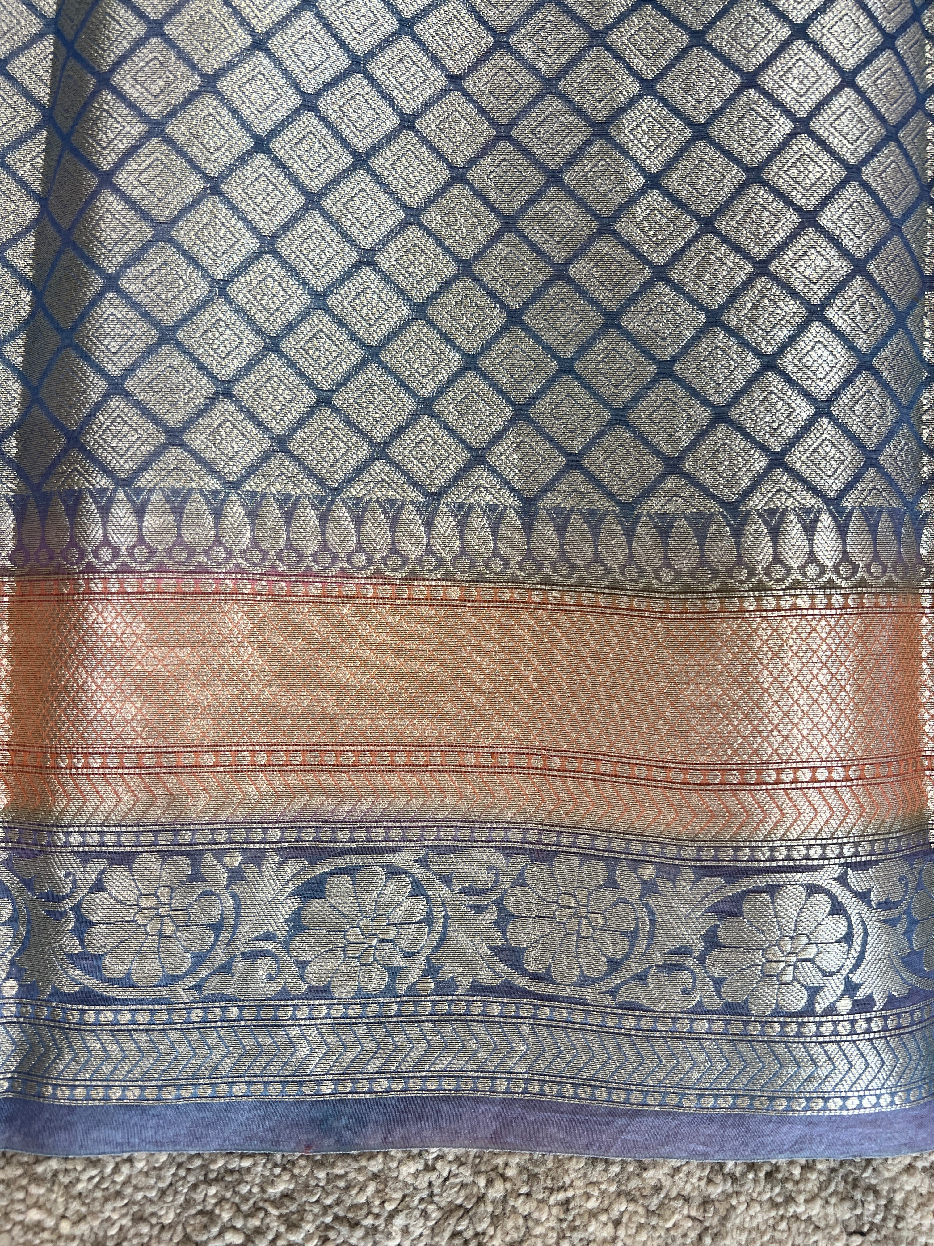 Banarasi Weaved Organza Saree | JCL650