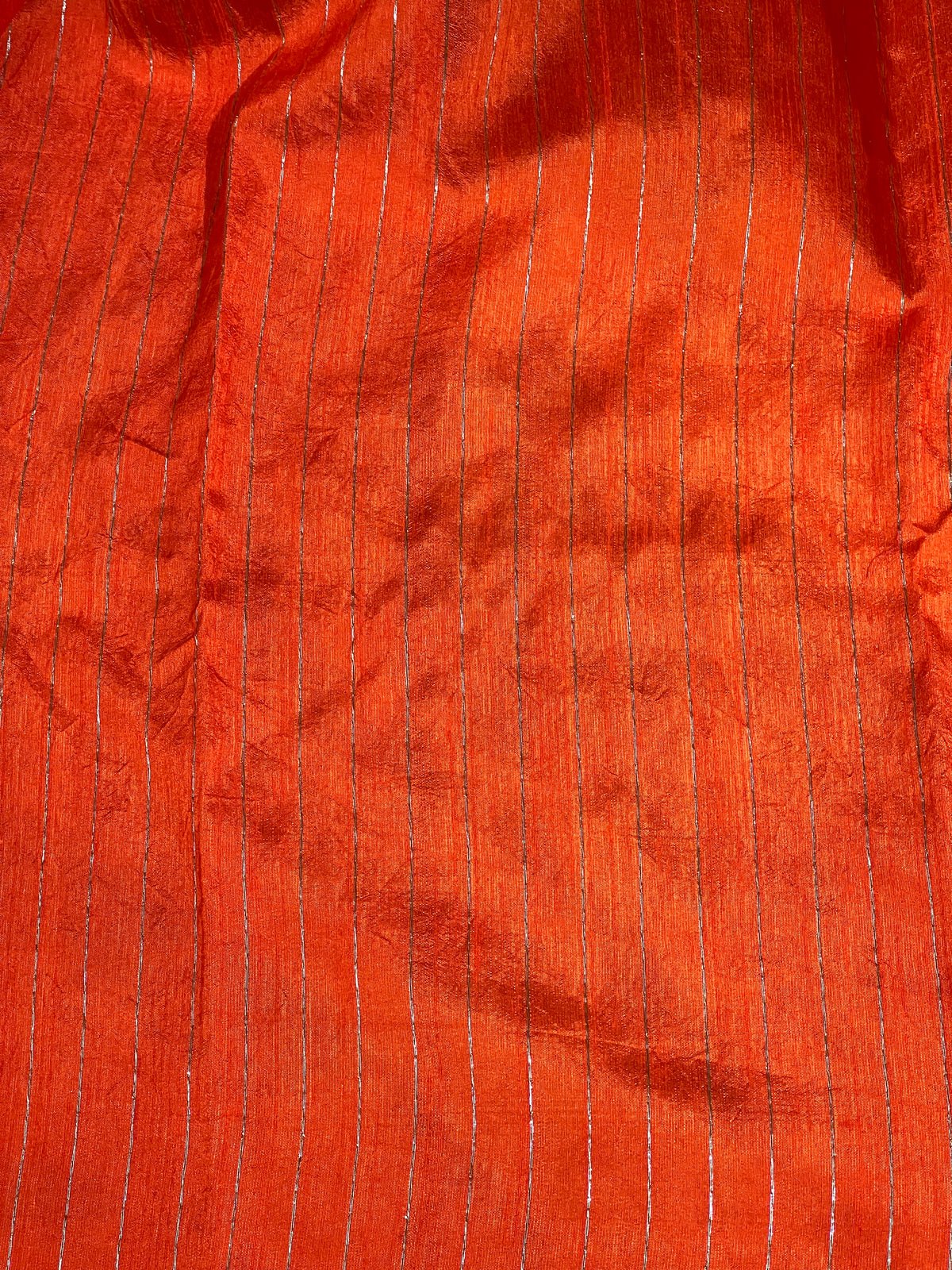 Floral Pattern Semi Raw Silk Saree  | YNG1724