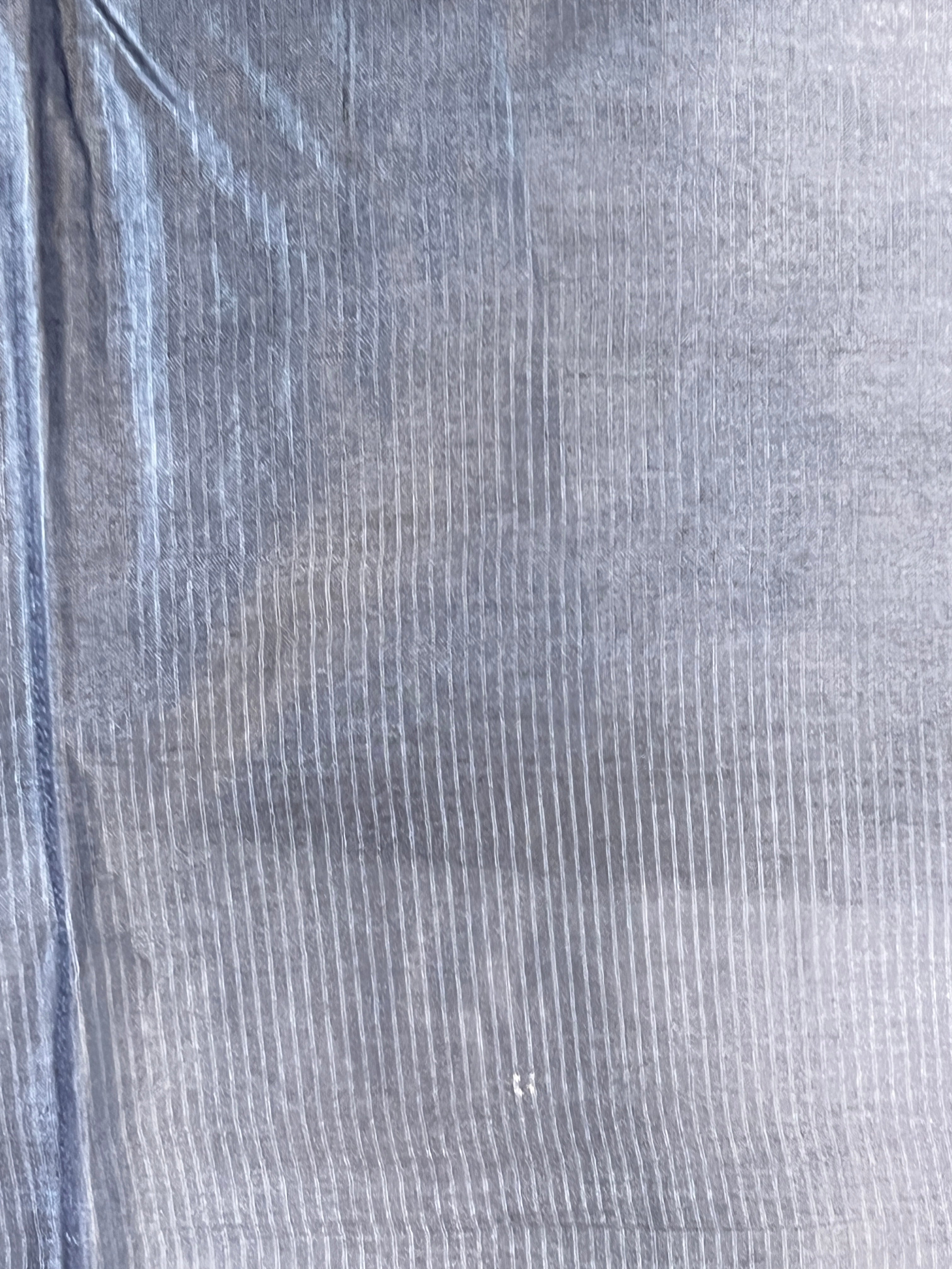 Geometric Weaving Patterned Tussar Finish Saree | PNS103