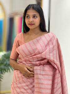 Kesiya Weaving Tussar Finish Saree | DLS271