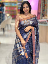 Traditional Jamdani Weaving Cotton Saree | RP742