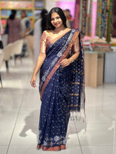 Traditional Jamdani Weaving Cotton Saree | RP742